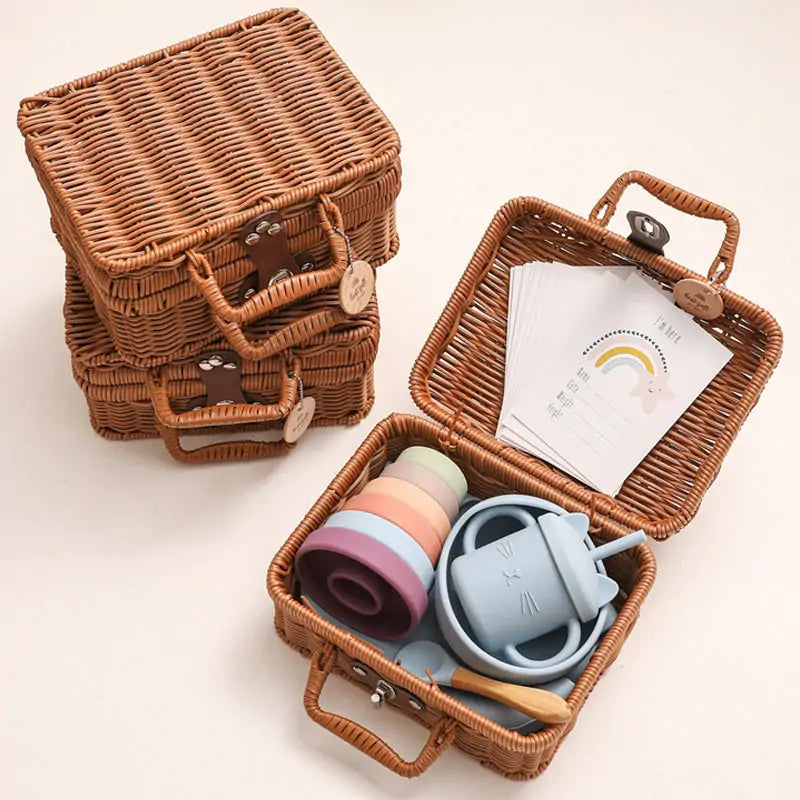 
                      
                        The Willow Basket - Baby Mealtime Gift Set
                      
                    