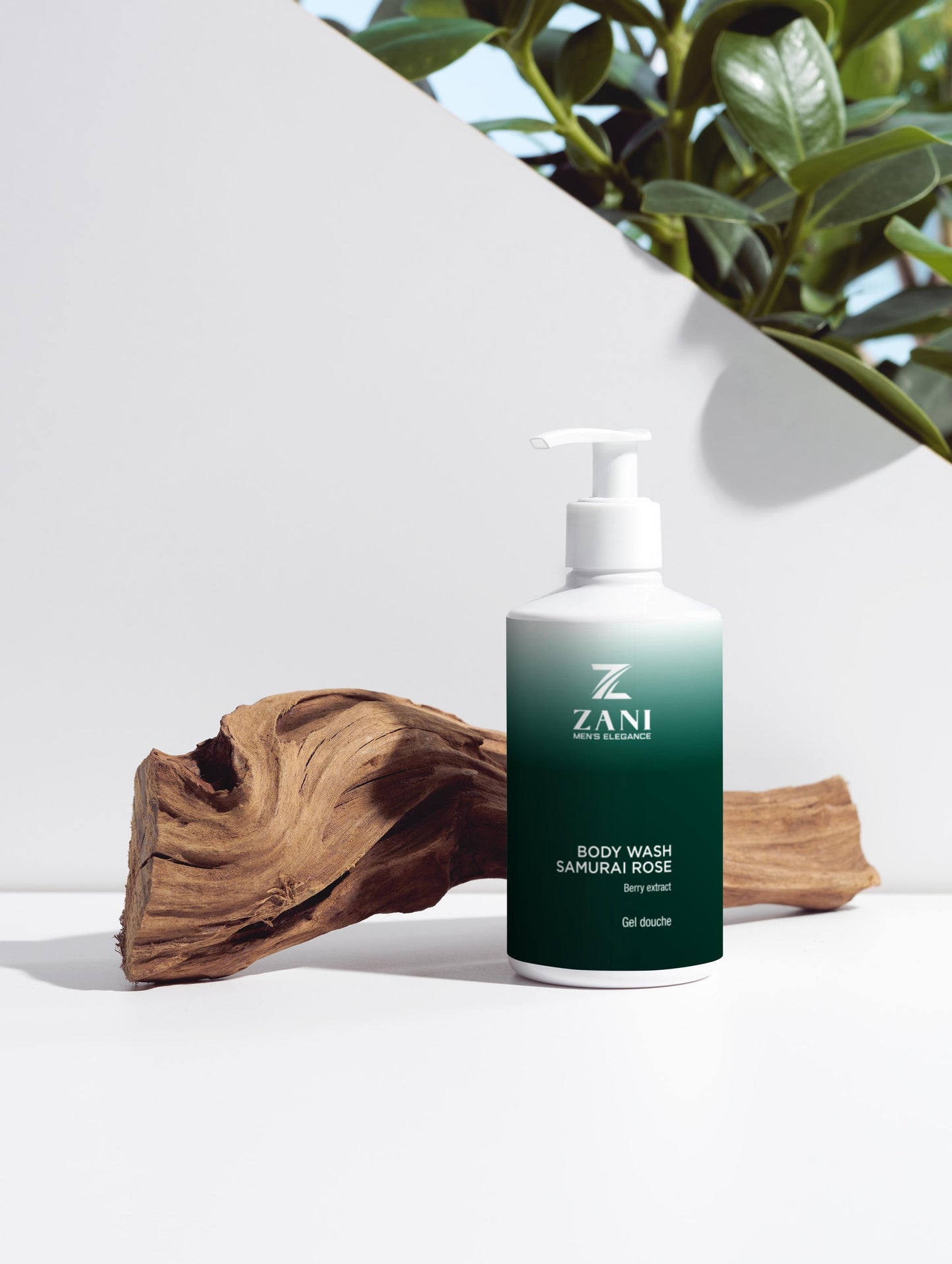 ZANI Prestige Organic Body Wash Samurai Rose