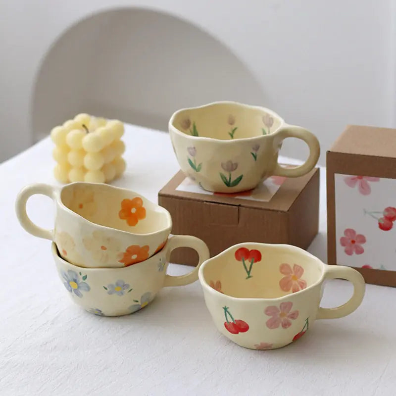 
                      
                        Sip & Bloom Hand Painted Ceramic Mug
                      
                    