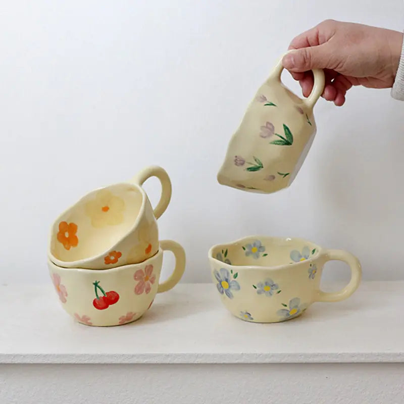 
                      
                        Sip & Bloom Hand Painted Ceramic Mug
                      
                    