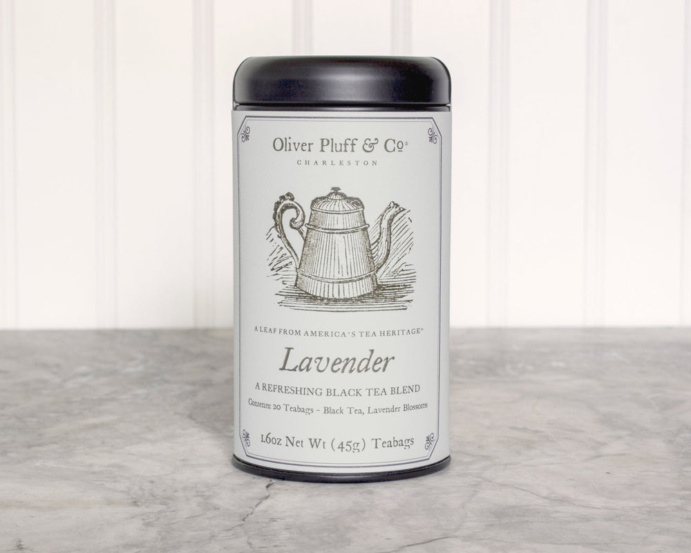 Oliver Pluff & Co. Lavender Tea (plant-based biodegradable tea bags)