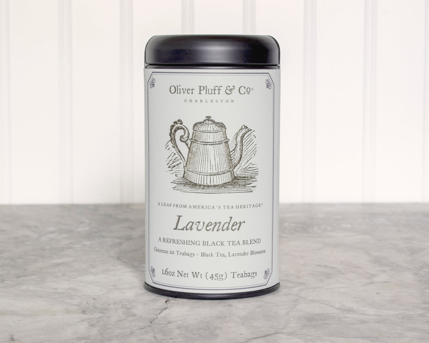 Oliver Pluff & Co. Lavender Tea (plant-based biodegradable tea bags)