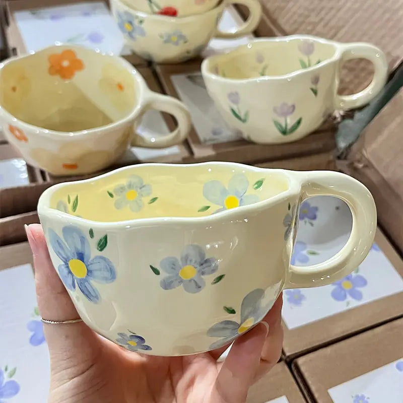 
                      
                        Sip & Bloom Hand Painted Ceramic Mug
                      
                    