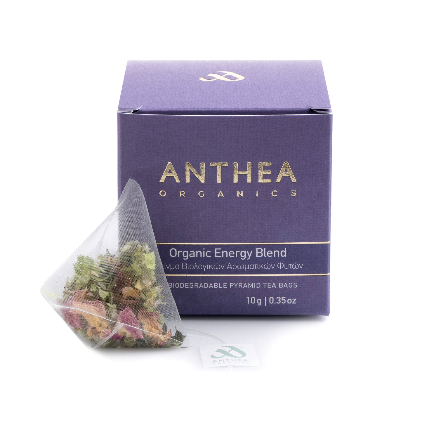 Athenia Organics Energy Blend Tea (Plastic Free Tea Bags)