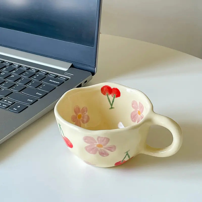 
                      
                        Sip & Bloom Hand Painted Ceramic Mug
                      
                    