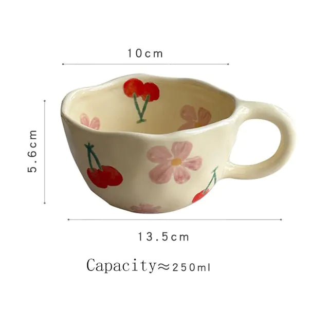 
                      
                        Sip & Bloom Hand Painted Ceramic Mug
                      
                    