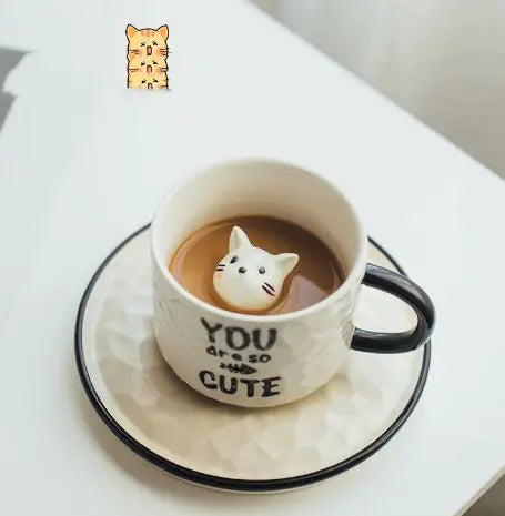 
                      
                        Playful Paws Ceramic Mug and Saucer Set
                      
                    